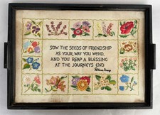 Vintage Embroidery Sampler on