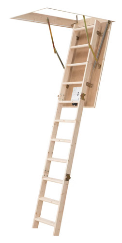 Insulated timber loft ladder - loft,