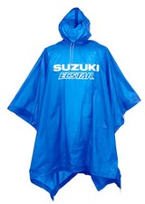 Adult Rain Poncho Blue Camping