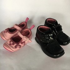 CLARKS SHOES BUNDLE Girls Pink