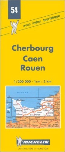 Michelin map cherbourg - michelin,