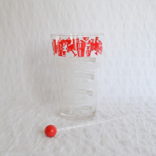 Vintage cocktail mixer recipe - vintage,