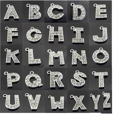 Alphabet letter alloy Pendants