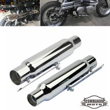 2 Pcs Motorcycle Exhaust Pipes