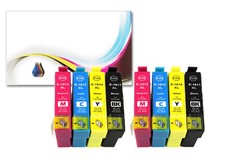 8 Ink Cartridges fits Epson