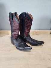 Jar Boots Cowboy Leather Black