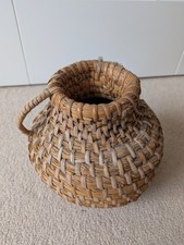 Handwoven One Handled Wicker