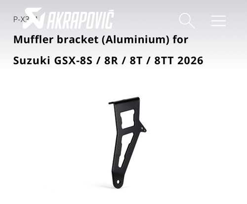 Akrapovic exhaust bracket for - akrapovic,