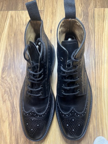 Loake 1880 burford black - loake, 2'