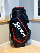 Srixon Golf Tour Bag White/Black/Red with 14-Way Divider
