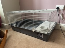Pets at Home Grey Indoor Guinea Pig Rabbit Cage 100