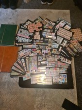 Huge Collection Of Stamps And Two Albums Full Of Stamps