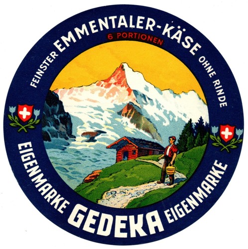 Switzerland vintage cheese - -,