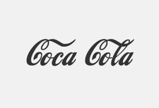 Vinyl Coca Cola Decal Sticker multi size colours car laptop phone glass cup