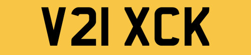 Vicky victor number - vicky, plate