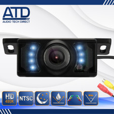 NTSC Universal Reversing Camera Rear View Parking Assist 12v 7 LED Night Vision