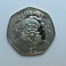 2017 CHRISTMAS 50p Coin FATHER