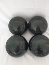 4 Greenmaster Proline Bowls Size 2 Black