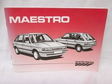 Austin Rover Maestro Handbook