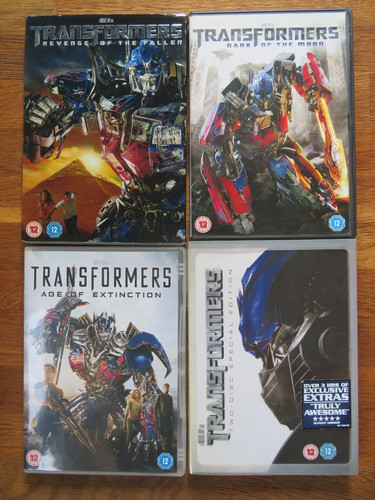 Transformers dvd bundle 4 - bundle,, 1-4