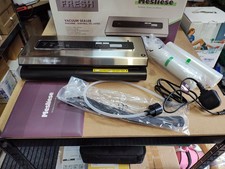 Mesliese VS6601s 90kPa 6-in-1 Vacuum Sealer Machine with Cutter 2 Bag Rolls.