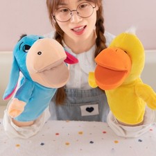 Animal Hand Puppet Full Body Muppet Plush Toy Prop Kid Glove Puppet Dolls UK