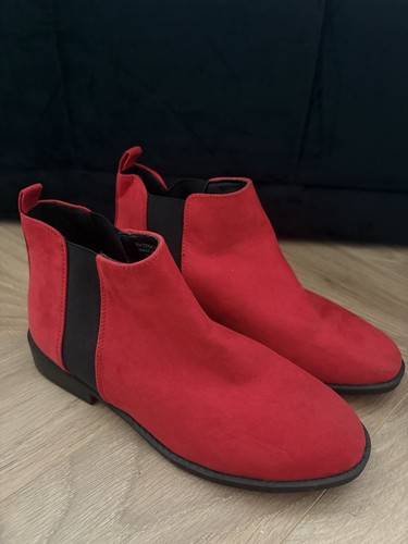 Women red ankle - ankle, size