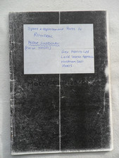 ROWTRAC Motor Cultivator, Instruction Book & List of Replacemant Parts