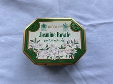 Yardley Jasmine Royale perfumed soap tin [empty]