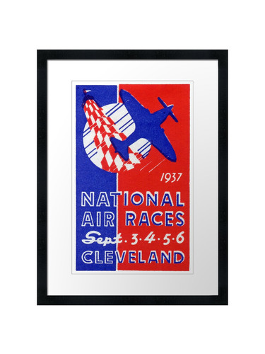 1937 national air races framed - 1937,