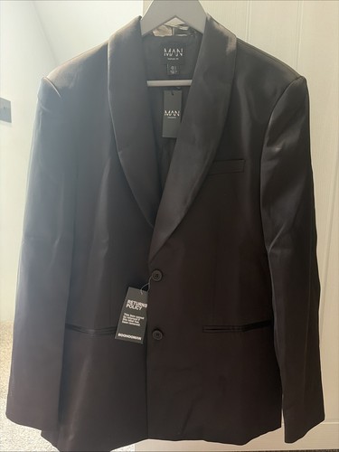 Black boohoo man blazer - blazer,, never