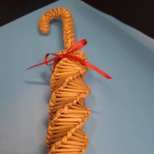 Traditional Handmade Corn Dolly parasol 