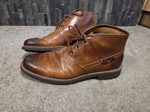 Clarks mens brown leather - mens,