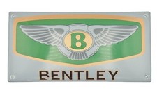 Classic Rectangle Enamel Bentley Wall/Door Plate Emblem Ornament Insignia