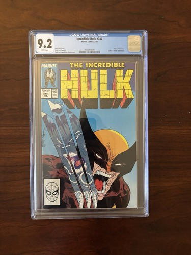 Incredible hulk 340 marvel - incredible, (marvel