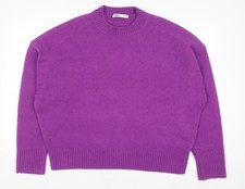 Zara Womens Purple XL Knit