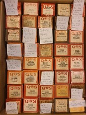 Lot of 40 QRS Player Piano