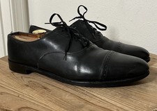 TRICKERS Derby Cap Toe Black