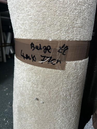 Carpet offcut beige - , 4m