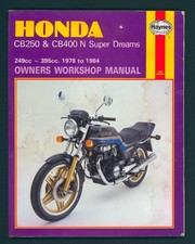 Honda CB250N CB400N Superdream