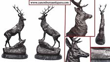 Bronze Stags Signed Moigniez