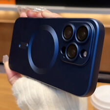 Magnetic Case for iPhone 15 14 13 12 11 Pro Max Plus Shockproof Silicone Cover