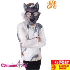 Kids Mr Wolf Costume The Bad