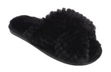 Ladies Slippers Fluffy Furry