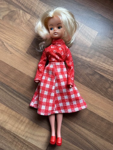 Vintage handmade red patterned - handmade,