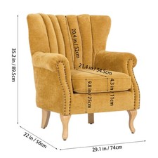 Single Sofa Upholstered