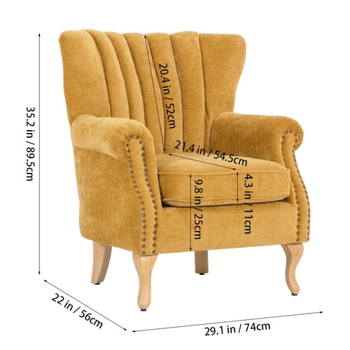 Single sofa upholstered - single,