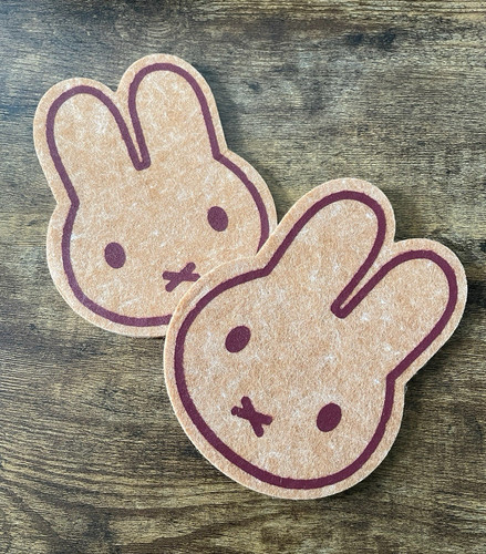 Miffy cork coasters set 2 - cork, of