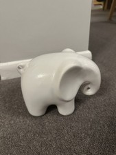 Ceramic White Elephant