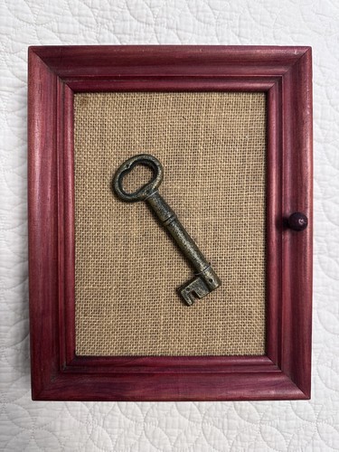 Wooden key box cabinet storage - wooden,